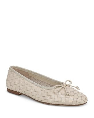 Women's Ruthie Leather Ballet Flats | Bloomingdale's (US)