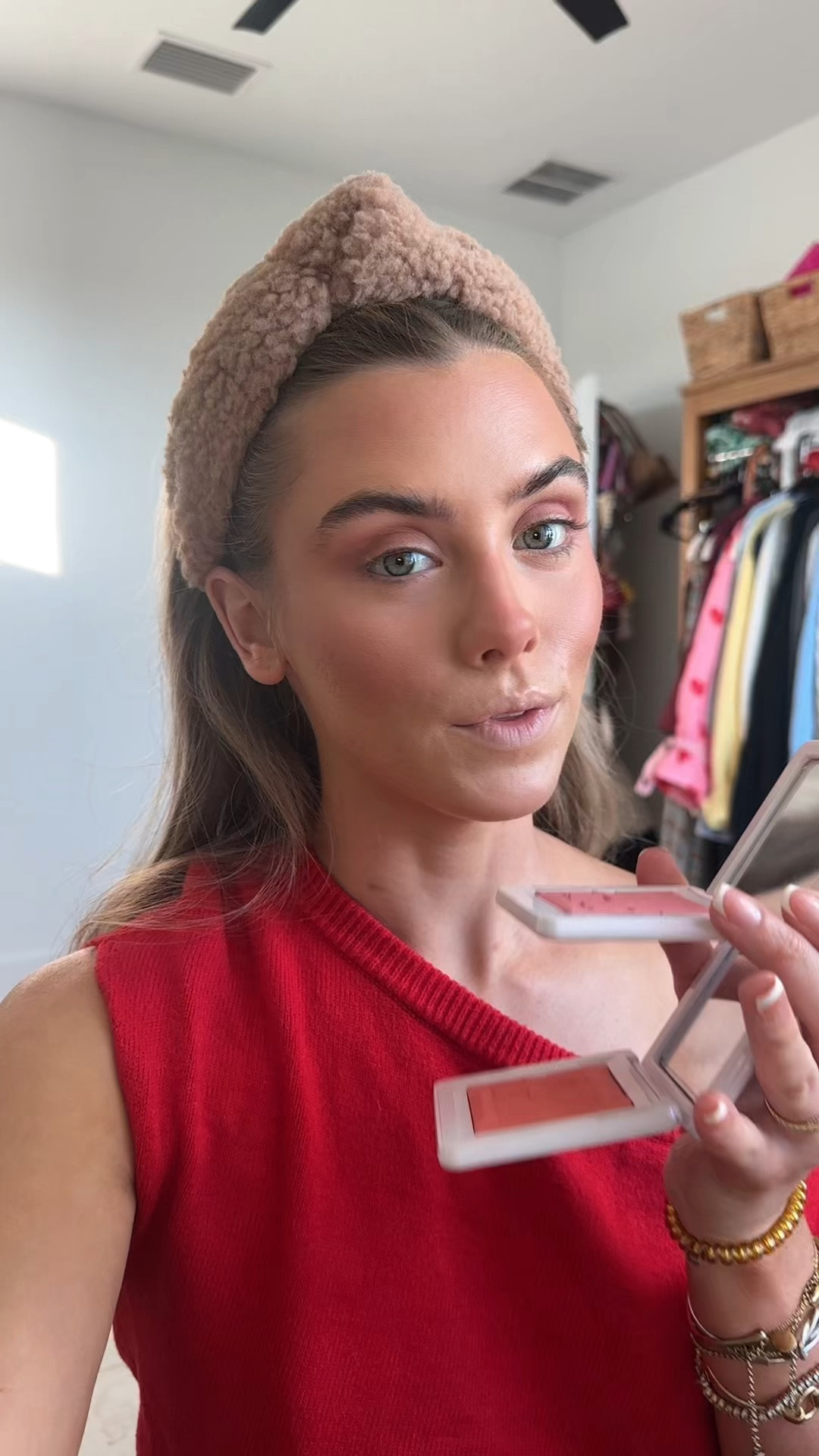 This super-gliding highlighter has a blurring effect that instantly smooths skin. Its weightless, transfer-resistant formula features multidimensional pearls and reflective pigments that deliver pure radiance in a non-glittery glow. Clinically + dermatologist tested. Safe for eyes, face + body. @Sephora @Kohl's 

#LTKBeauty #LTKgrwm #LTKselfcare