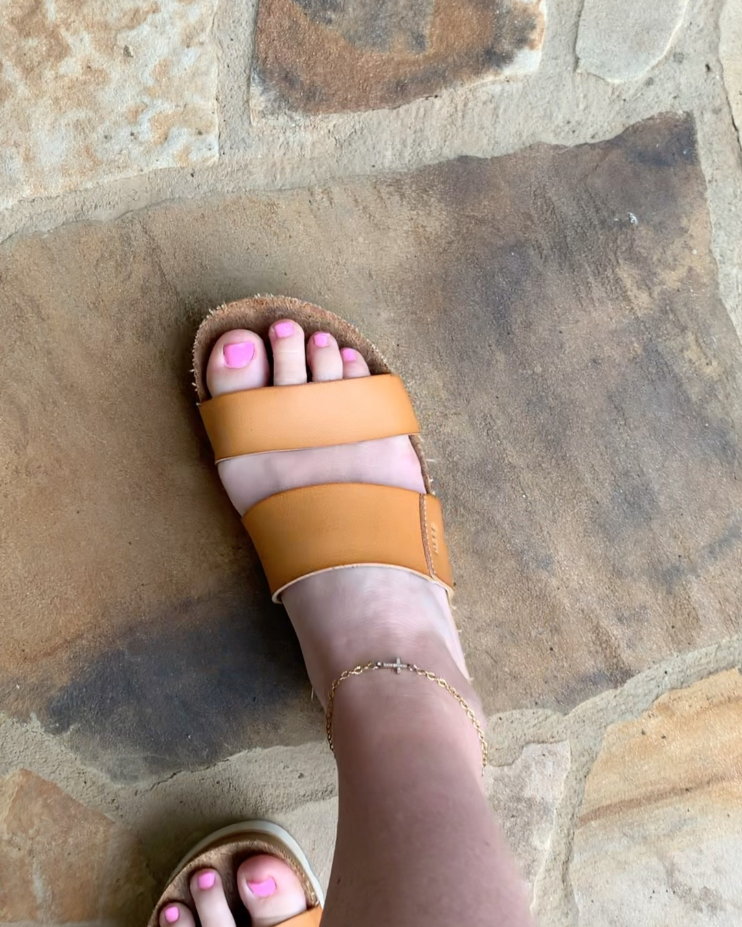 My absolute favorite sandals. Mom life approved. These can get wet too so I wear to beach & pool! Perfect for dressing up or down, paired with shorts or dresses. Great quality & worth the splurge. 
Currently on sale at time of this post! 

#LTKStyleTip #LTKSeasonal #LTKShoeCrush