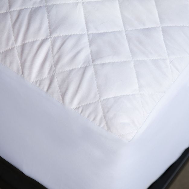 All Cotton Quilted Mattress Pad with Full Elastic Pockets - Bokser Home. | Target