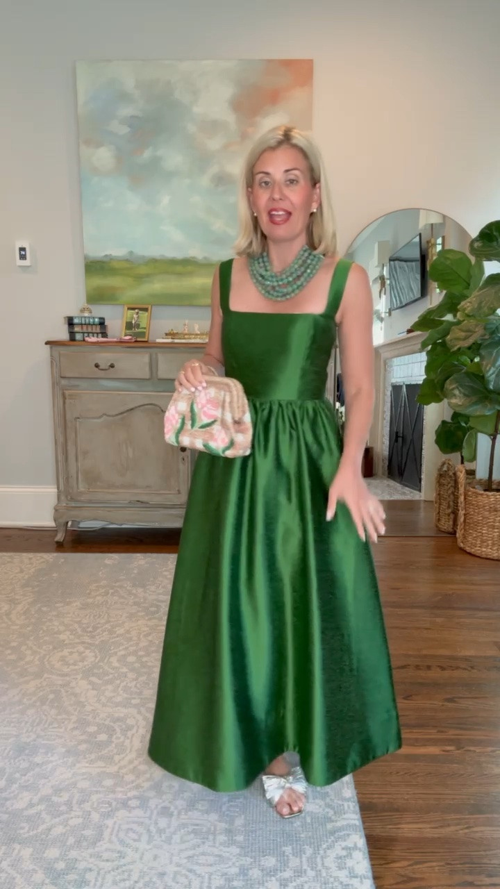 Do you have a wedding or an event that you need an elevated look? This dress fits the bill! I'm in xs dress and 8 shoe tts. *Use code Catherine 20 at Allie + Bess

#LTKootd #LTKWedding #LTKSeasonal