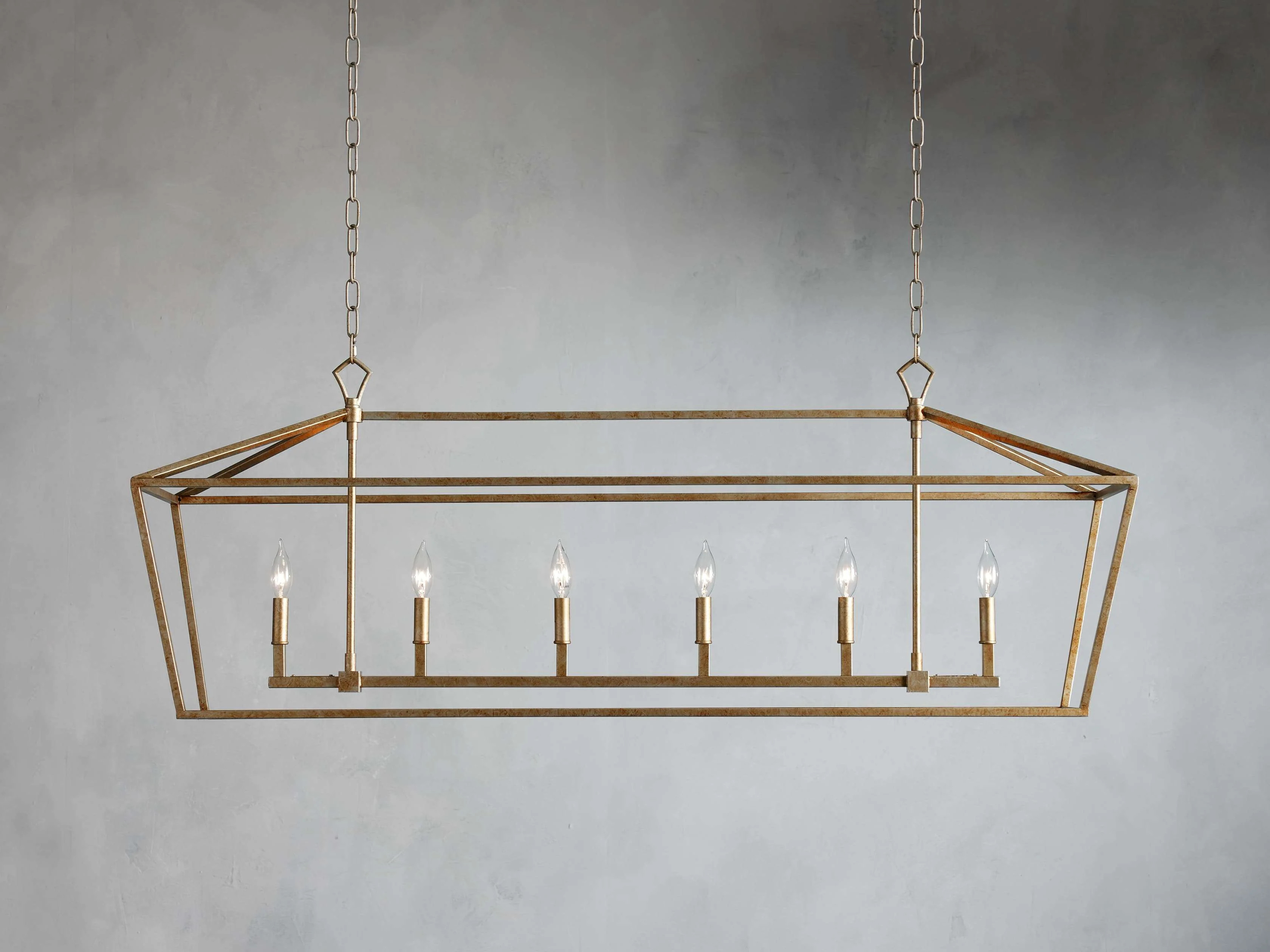 Garnet 54" Rectangular Chandelier | Arhaus