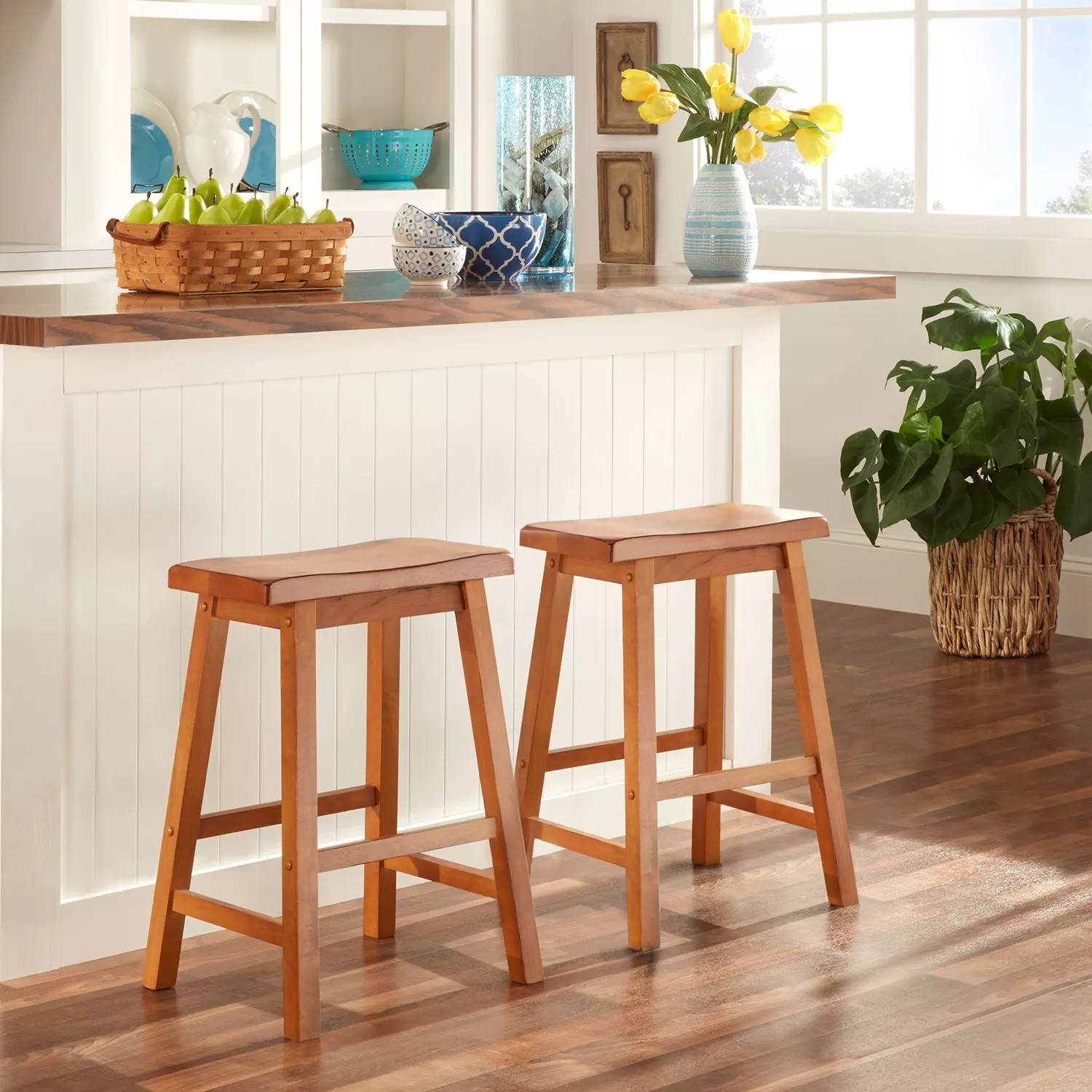 Alta 24" Counter Height Backless Stool Set of 2 | Sam's Club
