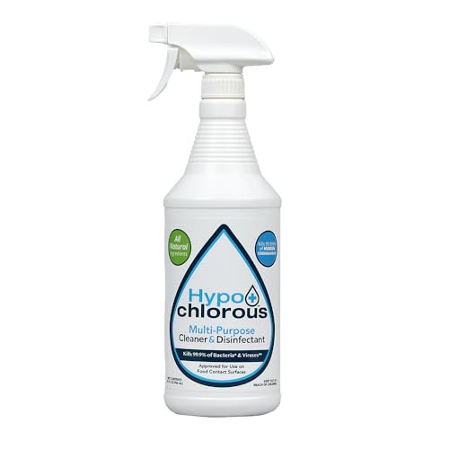 Hypo+Chlorous Hypochlorous Acid Spray For Home 32oz - Cleaner & Disinfectant – Safe for Kids & Pets – Multi-Purpose Hypochlorous Acid Cleaner – Eco-Friendly HOCl Spray | Amazon (US)