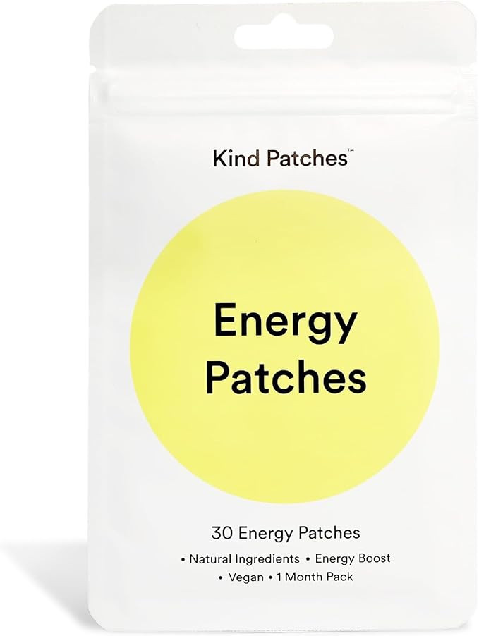 Kind Patches Energy Patches - Vegan, Latex Free - 30 Count | Amazon (US)