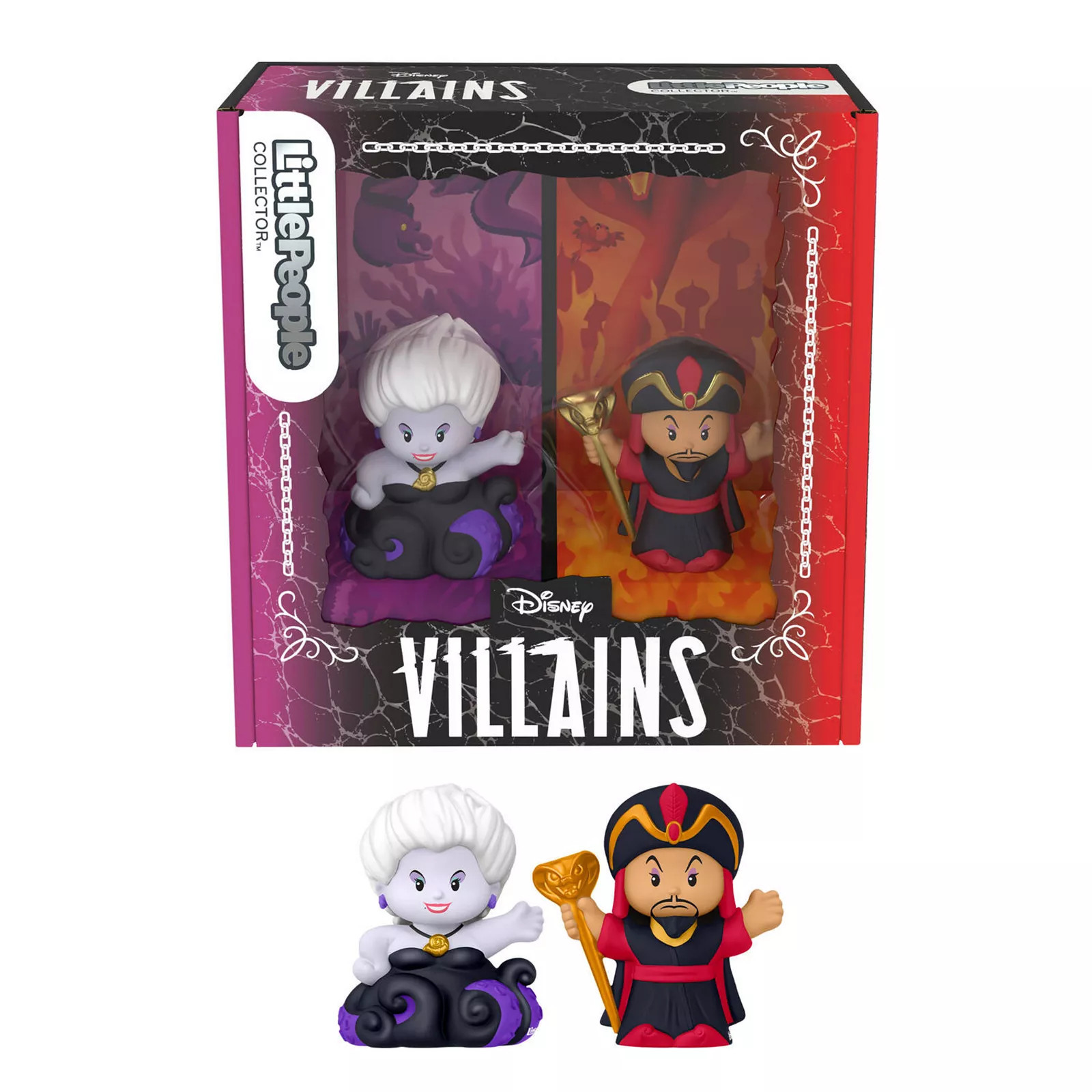 Little People Disney Villains Jafar & Ursula 2-Piece Action Figure Set, Multi | Kohl's