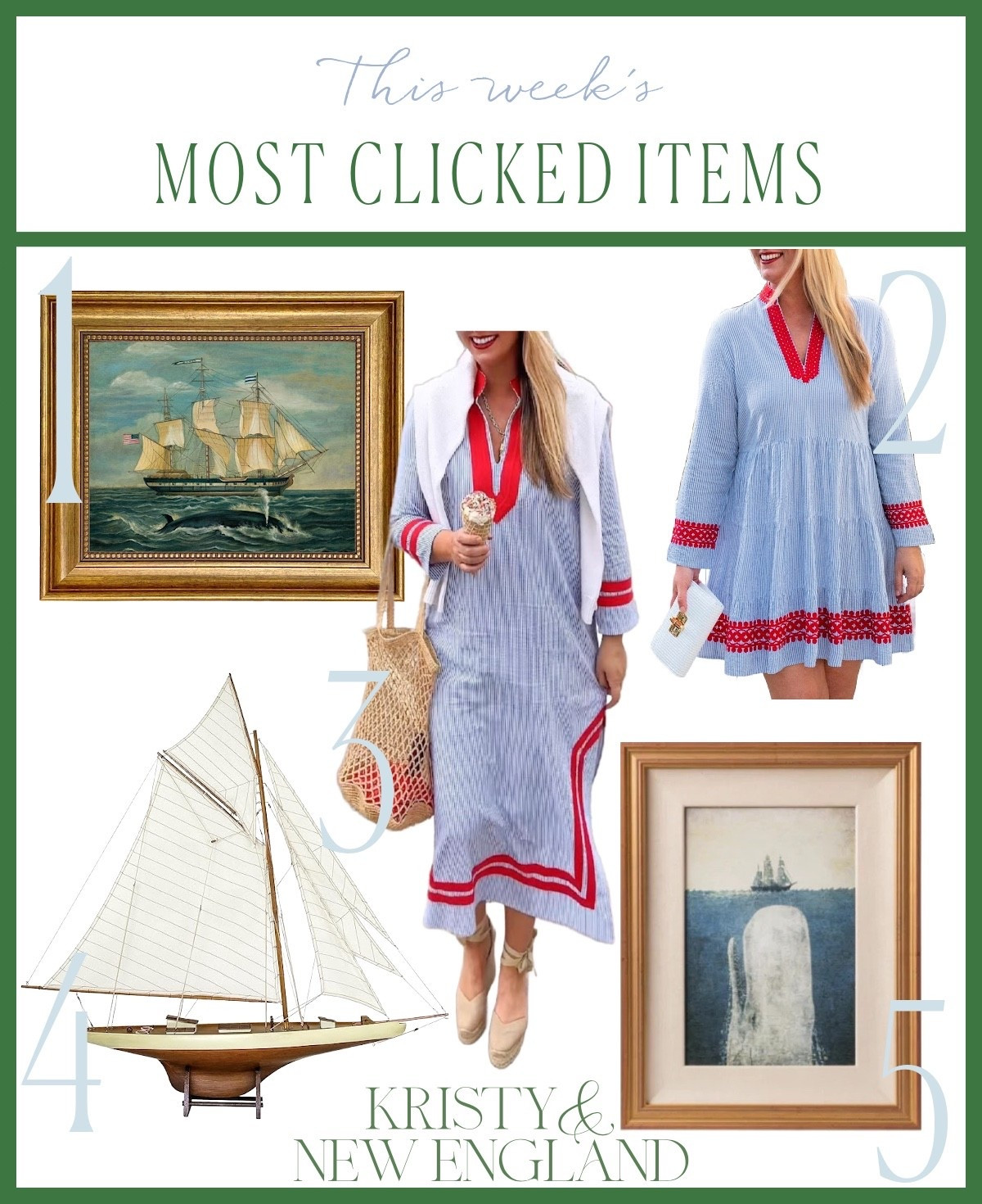 Most popular last week whale and ship art, seersucker dresses, large sailboat model

#LTKOver40 #LTKSeasonal #LTKHome