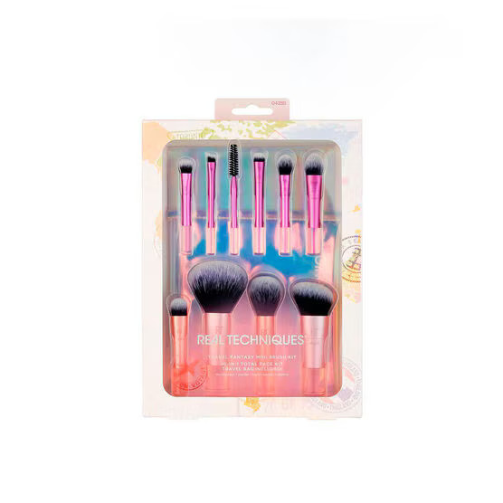 kit de pincéis real techniques 10 mini + travel bag | Sephora (BR)