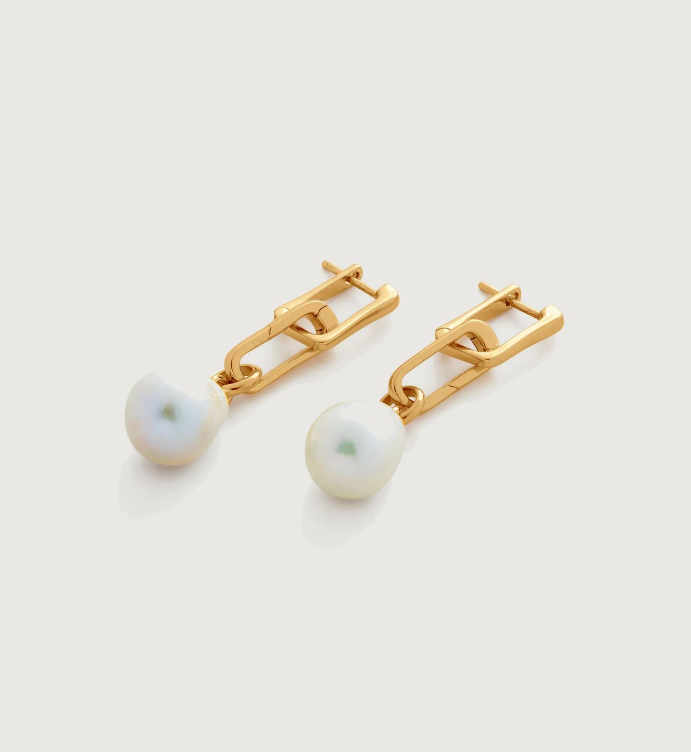 Alta Capture Pearl Earrings | Monica Vinader (Global)