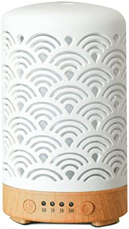 HOMNAS Essential Oil Diffuser, 100ML Upgraded Ceramic Diffusers for Essential Oils, Aromatherapy ... | Amazon (US)