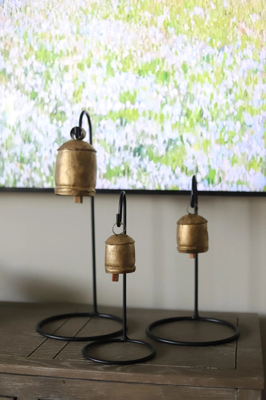 Wrought Iron Counter Stand Rustic Home Decor, Hanging Hook, Bell/banana Stand, Lantern Holder, Or... | Etsy (US)