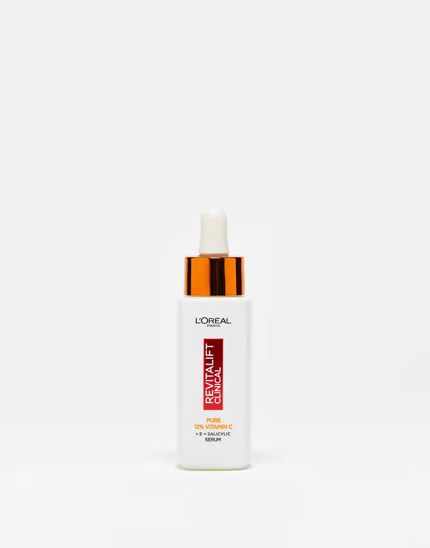 L'Oreal Paris Revitalift 12% Vitamin C Brightening Serum 30ml-No colour | ASOS (Global)