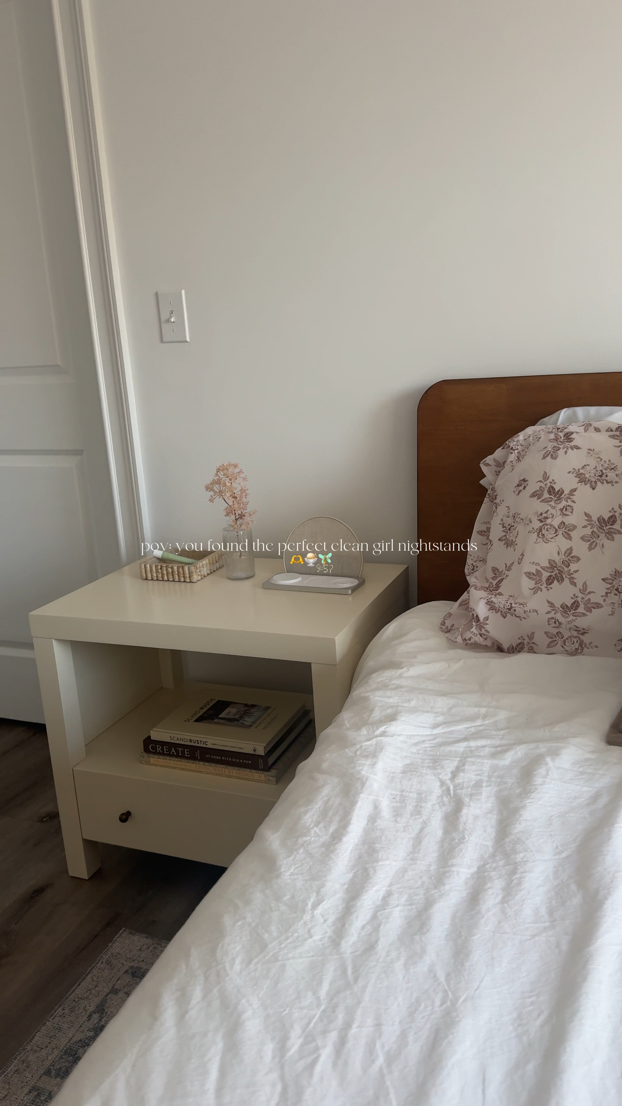 Prettiest neutral nightstand🫶✨🧚🏼

Home decor, home inspo, nightstands, neutral home decorr

#LTKStyleTip #LTKHome #LTKSpringSale