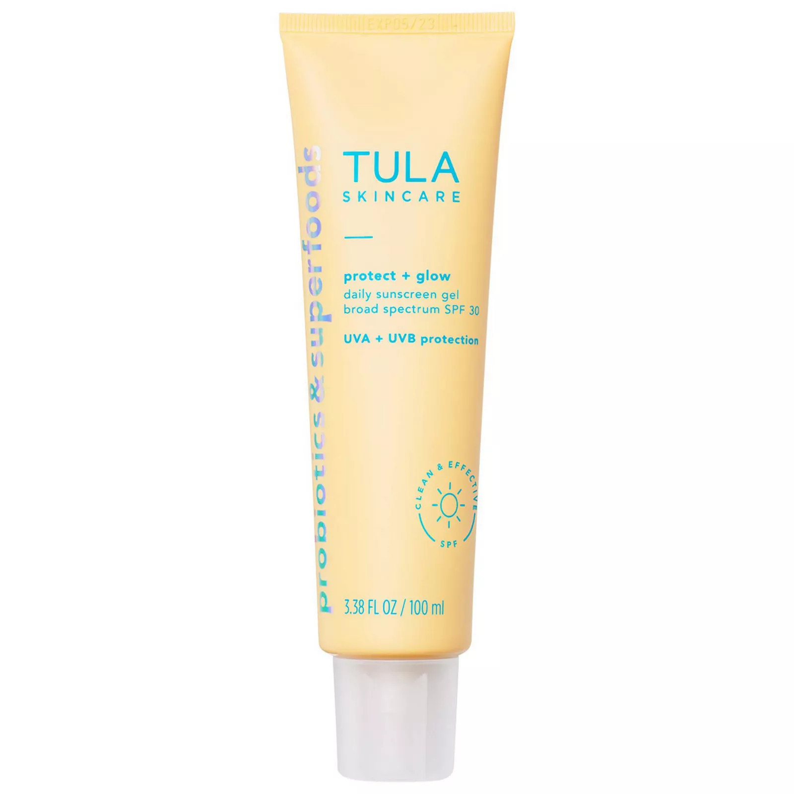 TULA Skincare Protect + Glow Daily Sunscreen Gel Broad Spectrum SPF 30, Size: 3.3 Oz, None | Kohl's