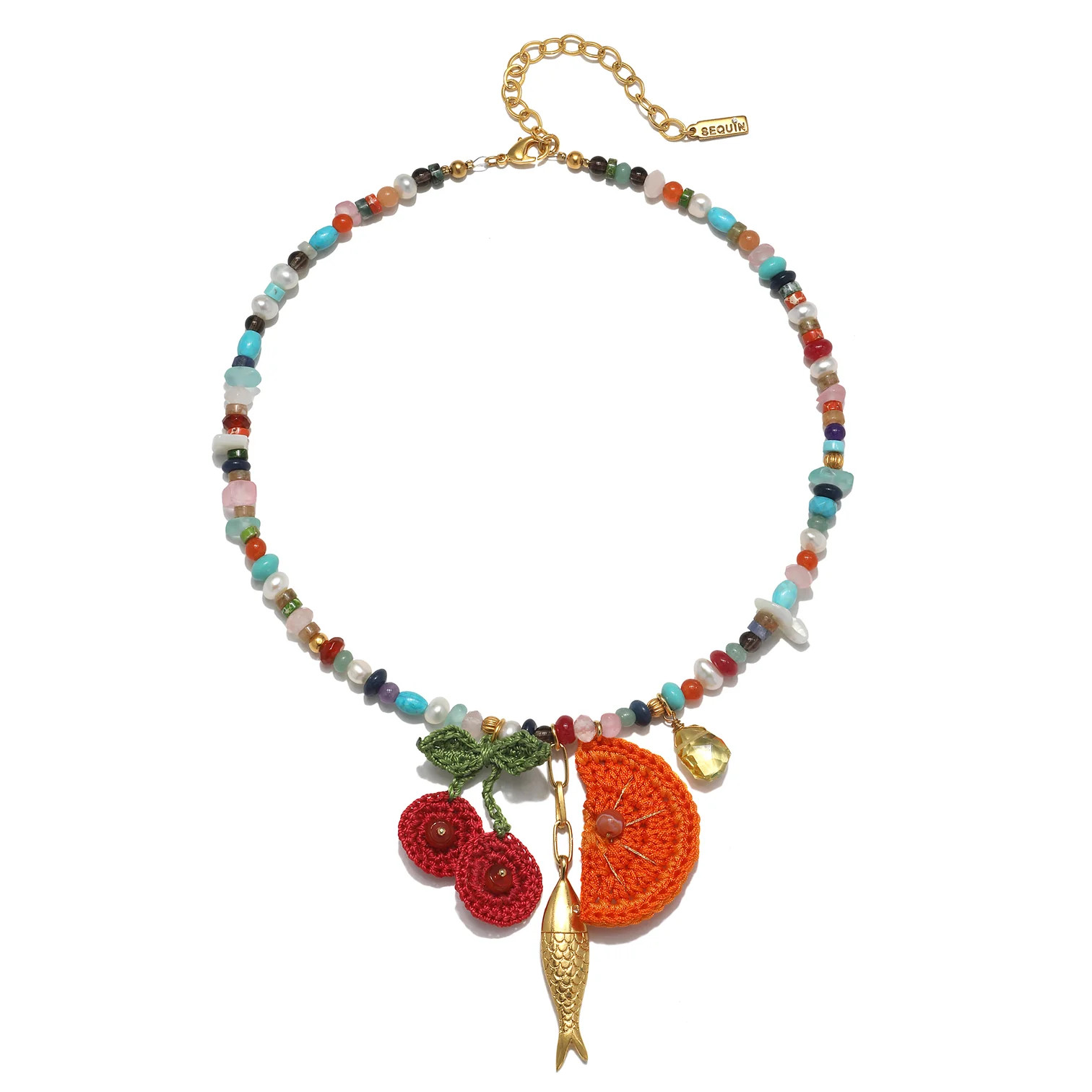 Nora Necklace | Sequin