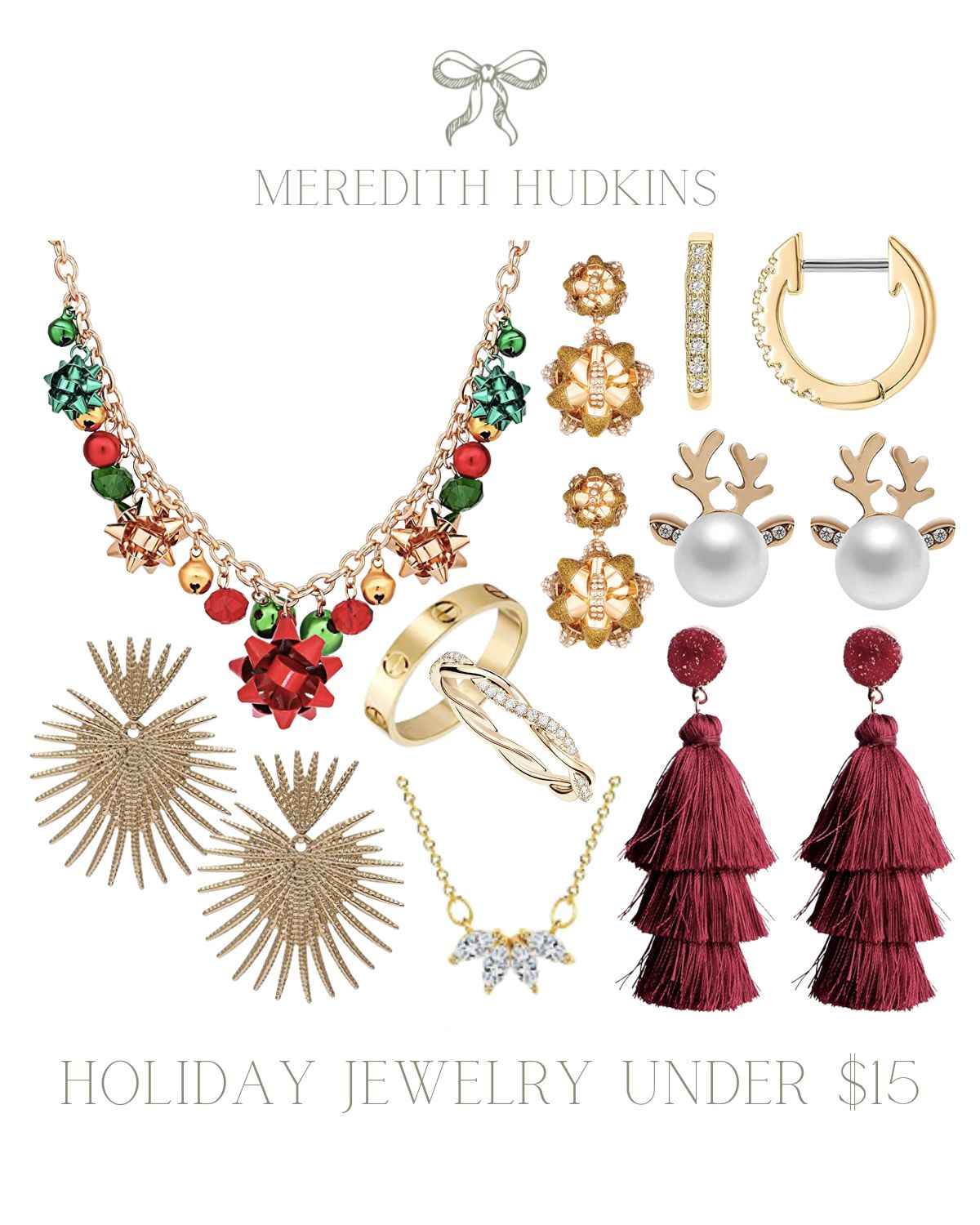 Holiday Jewelry Under $15 – Meredith Hudkins | Amazon (US)