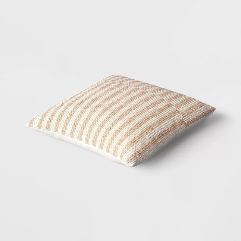 Sun Bleached Striped Outdoor Throw Pillow - Threshold™ | Target