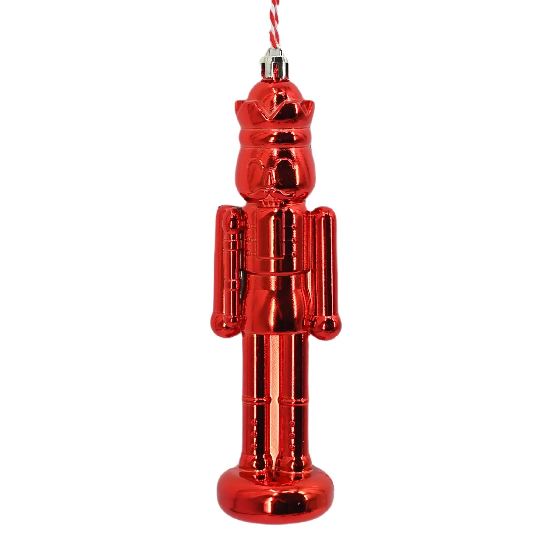 Metallic Red Nutcracker Christmas Ornament, 6.5", by Holiday Time | Walmart (US)