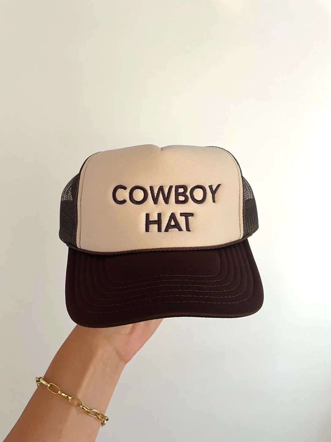 COWBOY HAT Trucker Hat | Trendy Trucker Hat | Unisex | Cowboy Hat Rope Hat | Womens Trucker Hat |... | Etsy (US)