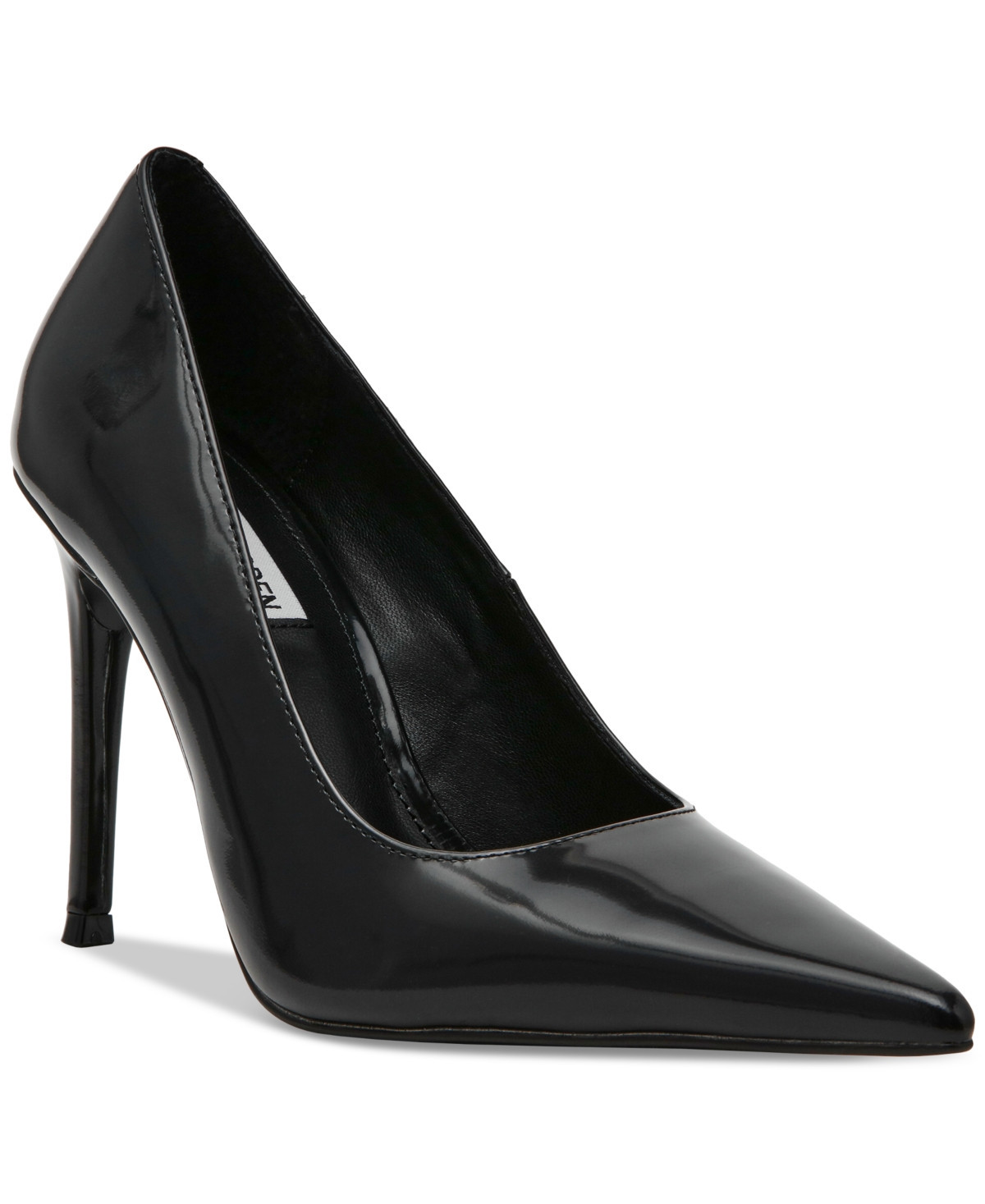 Steve Madden Women's Reya Pointed-Toe Pumps - Black Box Patent | Macy's