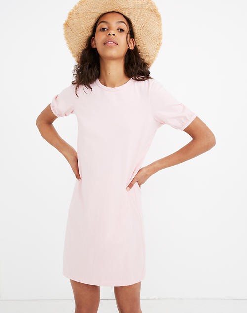 Puff-Sleeve Tee Dress | Madewell