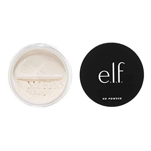 e.l.f. High Definition Powder, Loose Powder, Lightweight, Long-Lasting, Creates Soft Focus Effect, Masks Fine Lines & Imperfections, 0.28 Oz, Soft Luminance | Amazon (US)