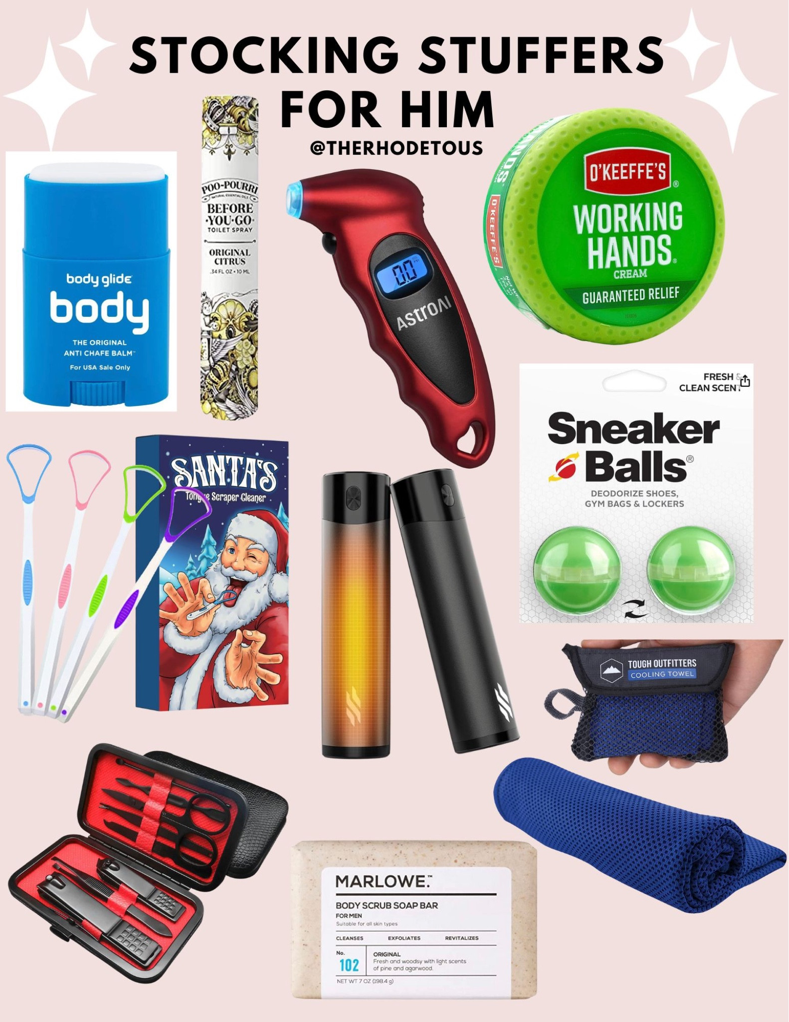 Stocking stuffers for him 

#LTKHoliday #LTKmens #LTKGiftGuide