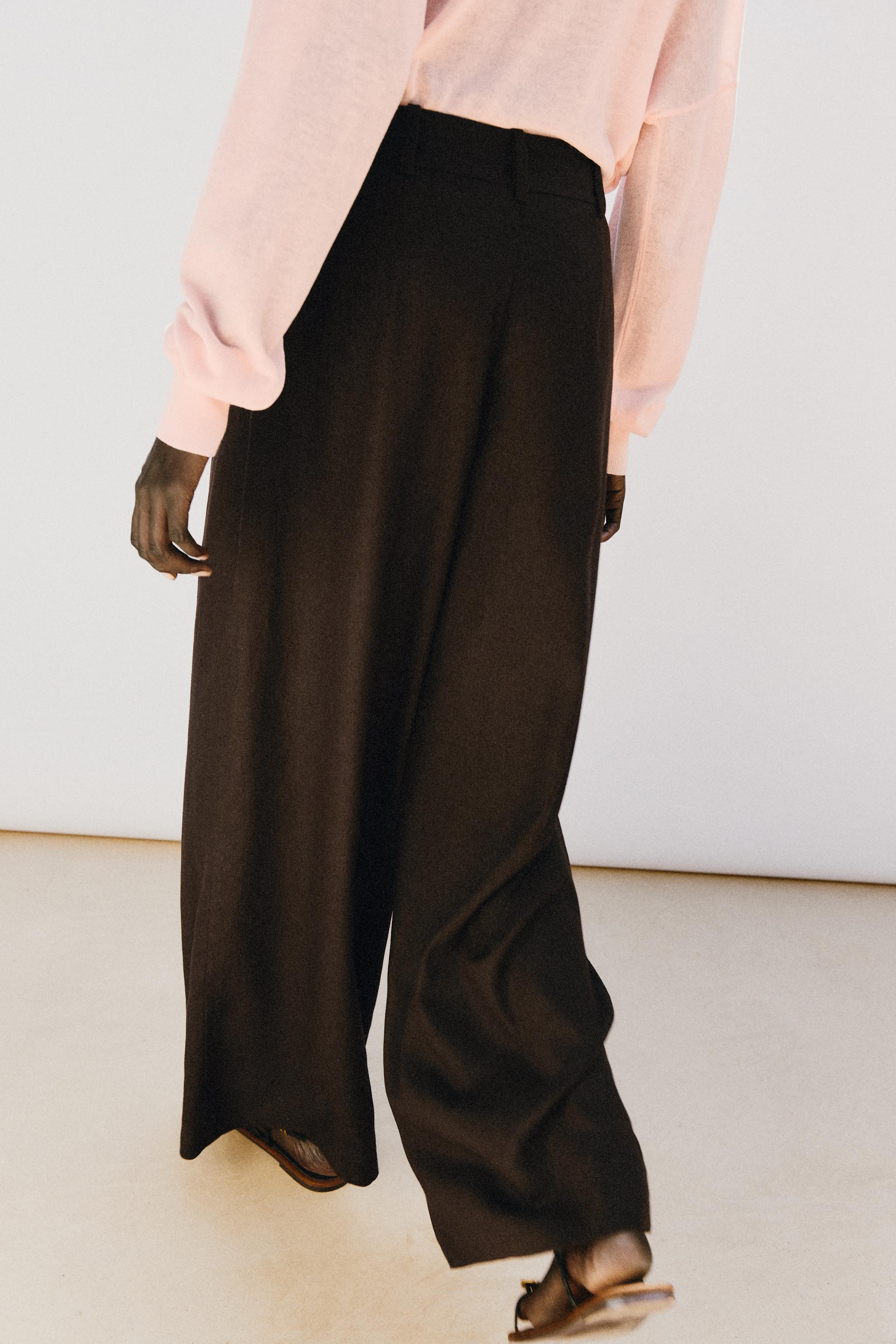 WIDE LEG LINEN PANTS | Zara US