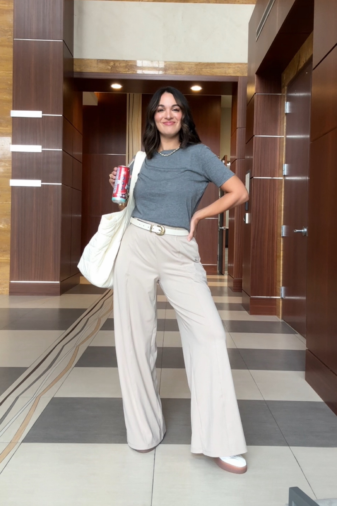Work wear
Office outfit 
Office look 

SIZING INFO: shirt in a medium. Pants also a medium  