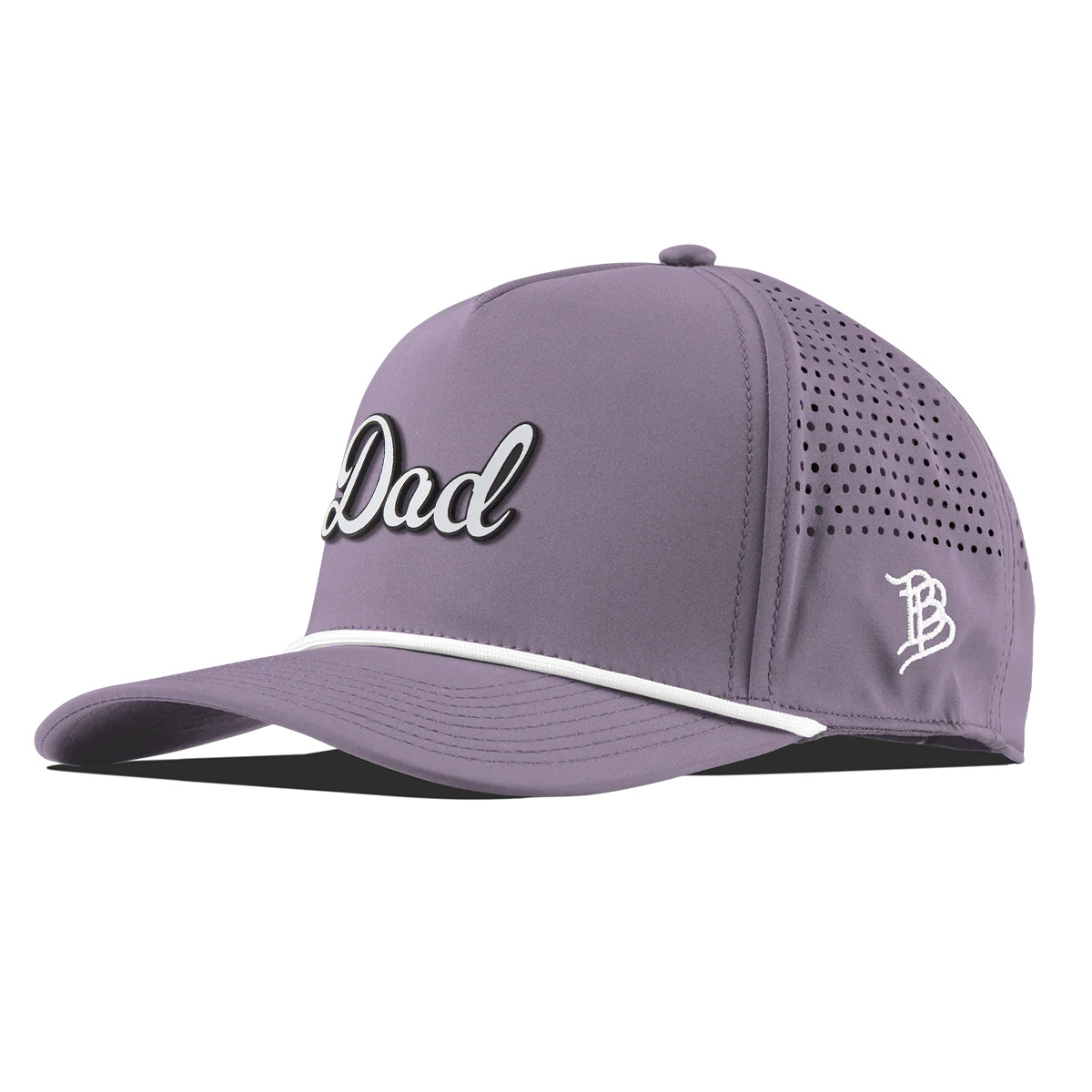 Dad Script Curved 5 Panel Rope Hat | Branded Bills