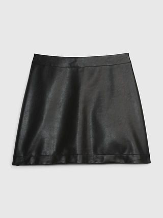 Faux-Leather Mini Skirt | Gap (CA)