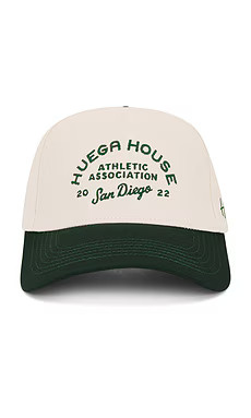 Huega House Athletic Association Hat in Green & Natural from Revolve.com | Revolve Clothing (Global)