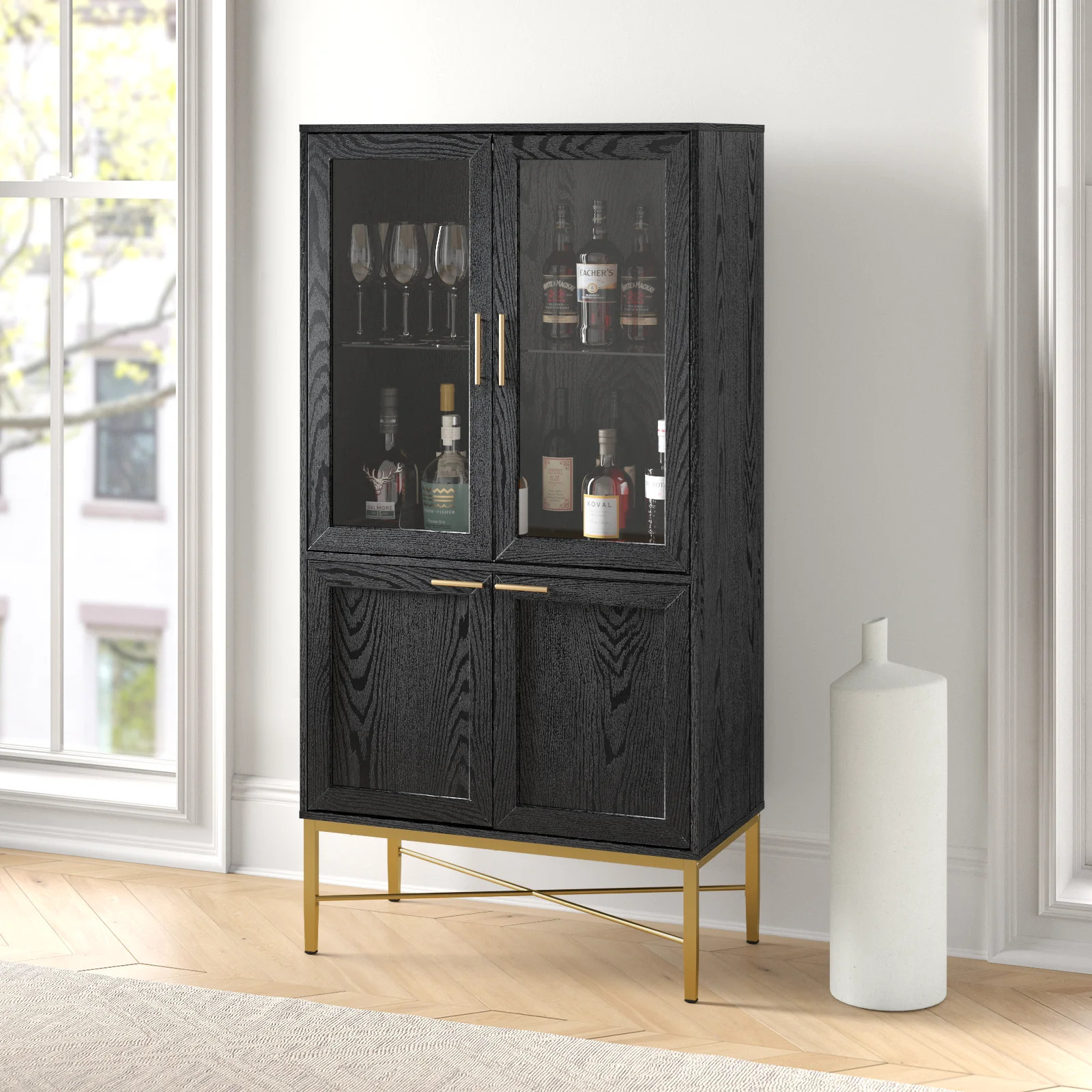 Wattson 31.57'' Bar Cabinet | Wayfair North America