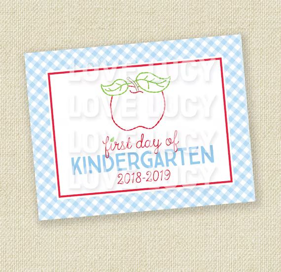 Sweet Apple... FIRST Day of School Sign  PRINTABLE SIGN - Etsy | Etsy (US)