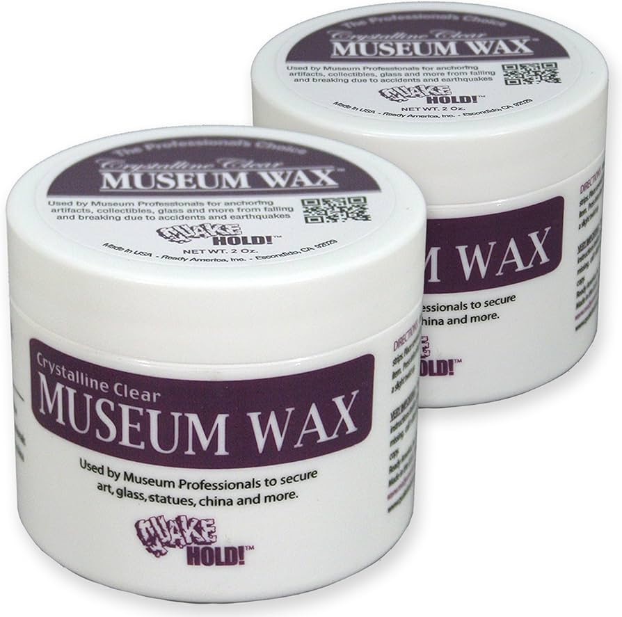 Quakehold! 66112 Museum Wax, Clear 2 Ounce (Pack of 2) | Amazon (US)