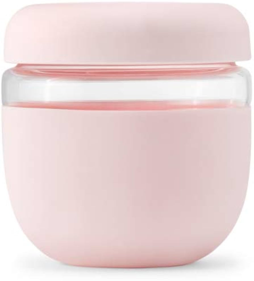 W&P Porter Seal Tight Glass Lunch Bowl Container w/Lid Blush 24 Ounces Leak & Spill Proof, Soup &... | Amazon (US)