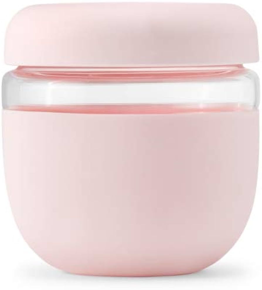W&P Porter Seal Tight Glass Lunch Bowl Container w/Lid Blush 24 Ounces Leak & Spill Proof, Soup &... | Amazon (US)
