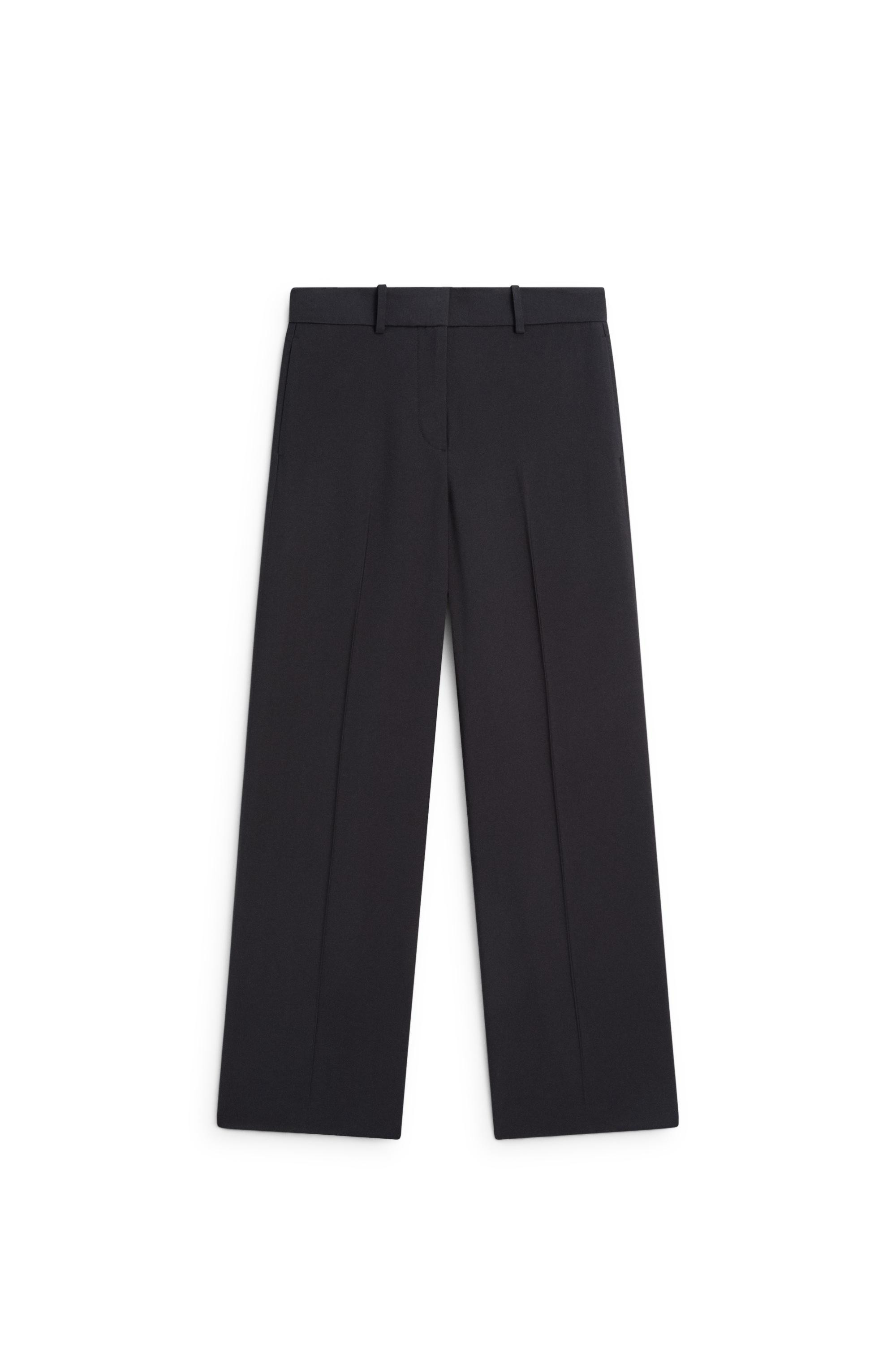 Flowing straight-leg pants | Massimo Dutti UK