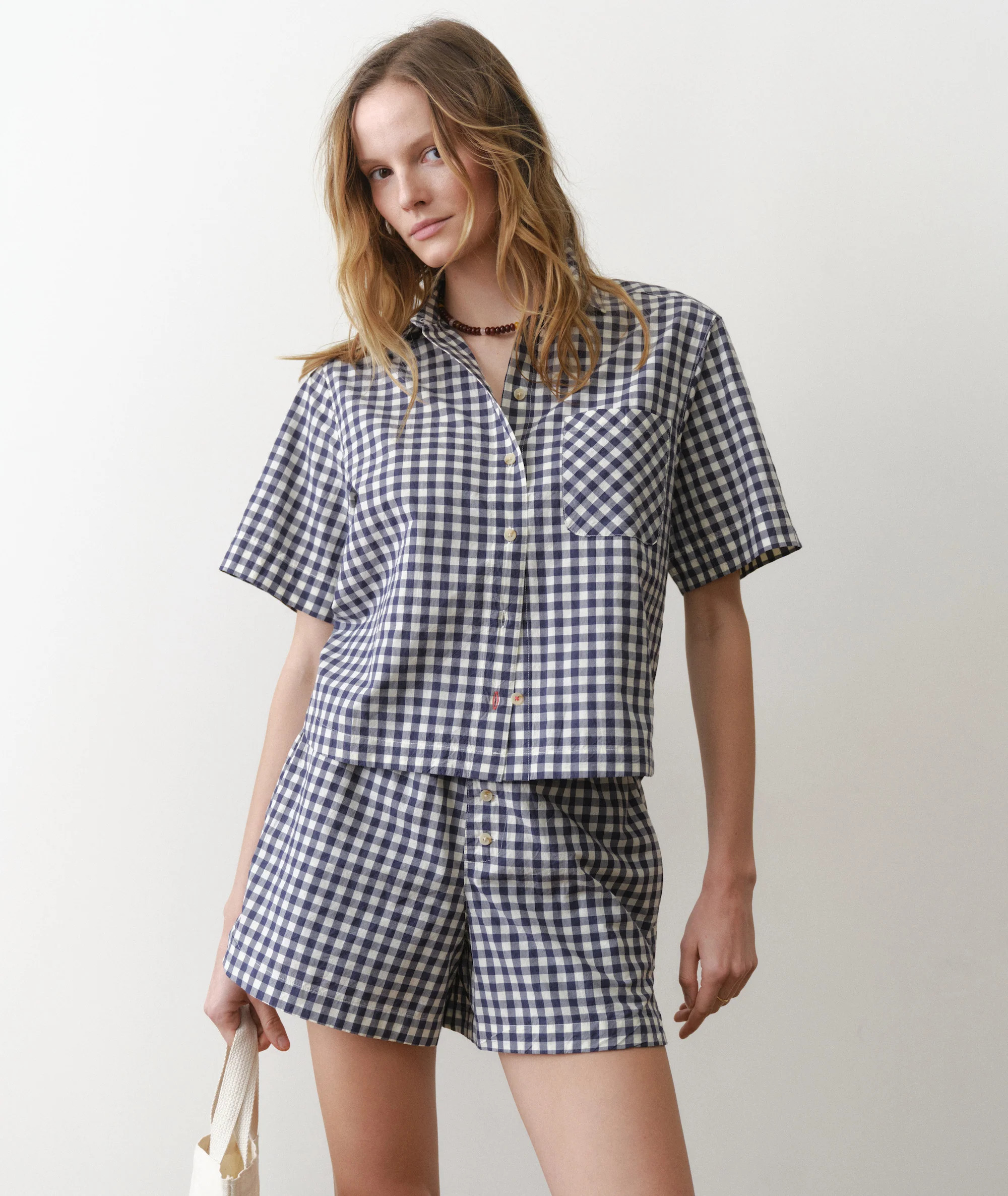 Marisol Poplin Boxer Short | Marine Layer