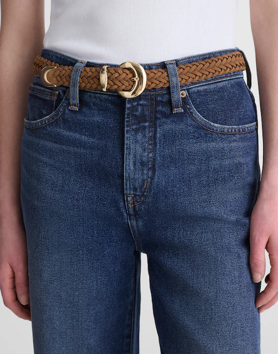 Domed-Buckle Wide Belt | Madewell