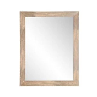Lakeside Wall Mirror - Brown/White - 25.5 x 48.5 | Bed Bath & Beyond