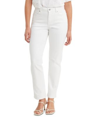 Women's Classic Mid Rise Straight-Leg Jeans | Macy's