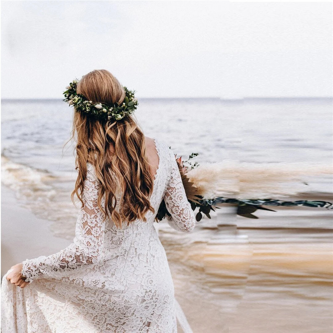 Autumn Enchantment: White Tulle Wedding Dress - Etsy | Etsy (US)