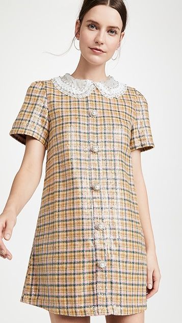 Heather Sequin Tweed Dress | Shopbop