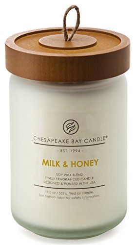 Chesapeake Bay Candle Heritage Scented Candle, Milk & Honey Large | Amazon (US)
