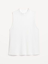 Fitted Sleeveless Mock-Neck Top for Women | Old Navy (US)