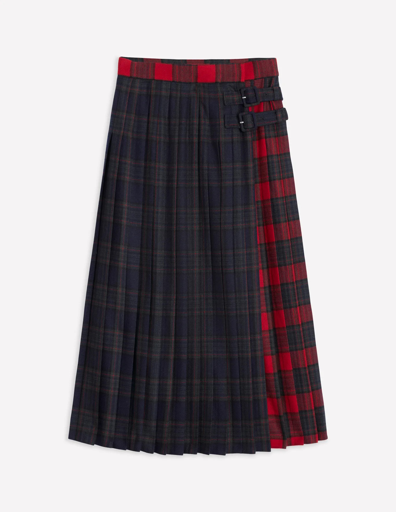 Josephine Kilt Midi Skirt | Boden (US)