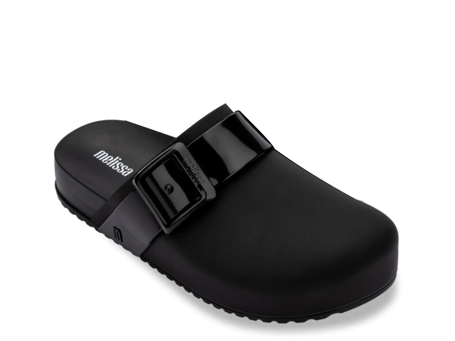 Melissa Cozy Jelly Clog | Women's | Black | Size 6 | Clogs | Jelly | DSW