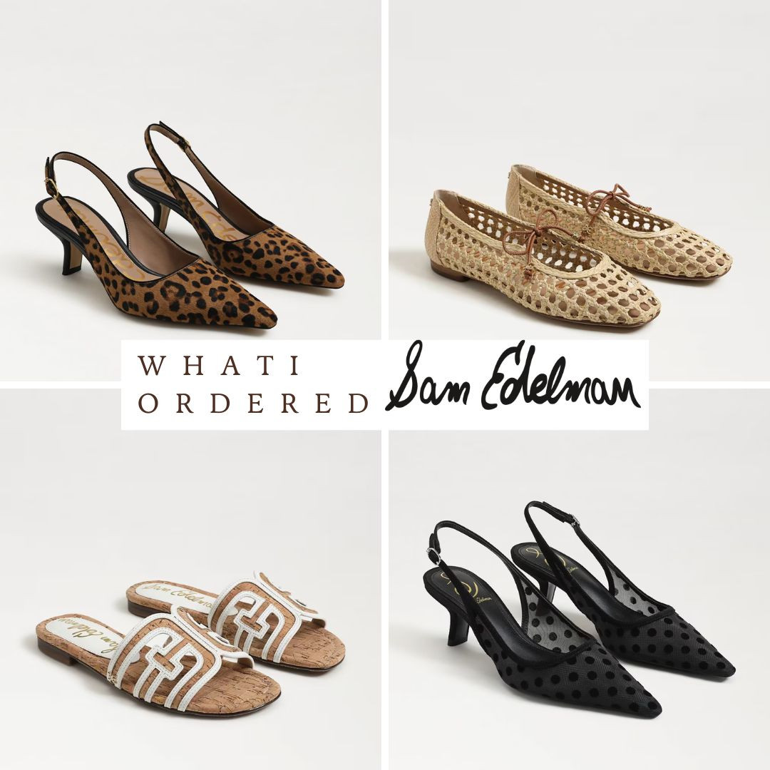 I have a few trips coming up in the next few months- so what better time than now to add some cute new spring shoes? I have always loved Sam Edelman, their quality and style is unmatched! 

 

#LTKgrwm #LTKSeasonal #LTKSaleAlert