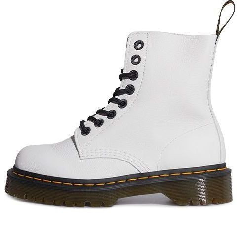 (WMNS) Dr. Martens 1460 Pascal Bex Pisa Leather Lace Up Boots 'White' | KICKS CREW